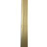 Perfil Moldura Alumínio Soleira P/ Piso Barra de 1 Metro - Dourado Claro - 1
