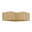 Ver imagem 3 de Ponte Canto Reto Modular 95cm 2 Portas Jade CabeCasa MadeiraOriginals