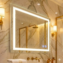 Ver imagem 1 de Espelho 70 X 50 Cm C/ Desembaçador Led 3 Cores 6500k 4000k 3000k fria neutra e quente 70x50