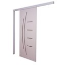 Ver imagem 2 de Porta de Correr Branco Prime Frisada Smille 210x100