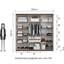 Ver imagem 4 de Guarda Roupa Casal 6 Portas Bélgica com Espelho