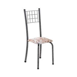 Conjunto de Mesa Tubular 100x60cm Tampo em Topázio com 4 Cadeiras Dany - 5