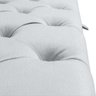 Divã Recamier Baú 1.30 para Cama de Casal Dubai Corino Branco - Lh Moveis - 9