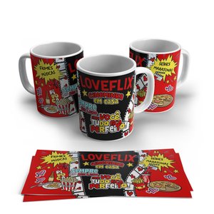 Caneca de Porcelana Dia Dos Namorados Modelo 37