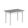 Conjunto de Mesa Tubular 100x60cm Tampo em Topázio com 4 Cadeiras Dany - 4