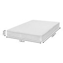 Ver imagem 4 de Cama Casinha Montessoriana Isa MDF +LED +Voal + Escorregador + Colchão Casal Kids - Branco