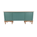 Ver imagem 5 de Mesa Escrivaninha 10 Gavetas Clássica Pés Luiz Xv Sala Quarto Ecomem Verde Musgo - Imbuia