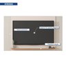Painel Ripado Extensível para Tv até 55 Polegadas Mondrian - 4