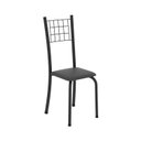 Ver imagem 6 de Conjunto de Mesa Tubular 100x60cm Tampo com 4 Cadeiras Dany Preto