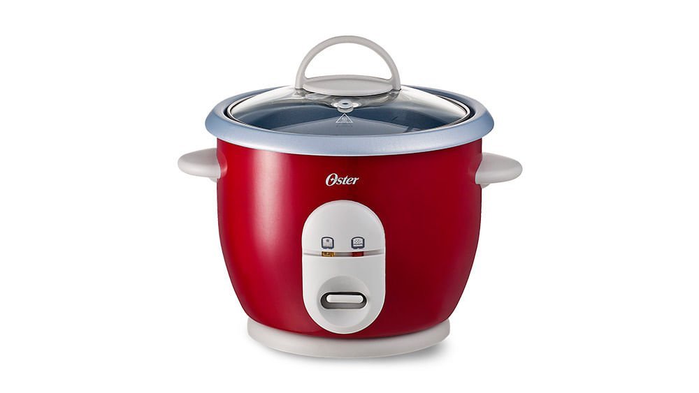 Panela de Arroz Elétrica Oster Facile Vermelho | 220V - 3