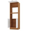 Ver imagem 4 de Paneleiro Torre Quente para Forno Planejado 70cm Soho CabeCasa MadeiraOriginals Branco/Freijó