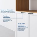 Ver imagem 5 de Paneleiro Torre Quente para Forno Planejado 70cm Soho CabeCasa MadeiraOriginals Branco/Freijó