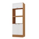 Ver imagem 2 de Paneleiro Torre Quente para Forno Planejado 70cm Soho CabeCasa MadeiraOriginals Branco/Freijó