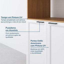 Paneleiro Torre Quente para Forno 70cm Soho Soho Cabecasa Madeiramadeira - 6