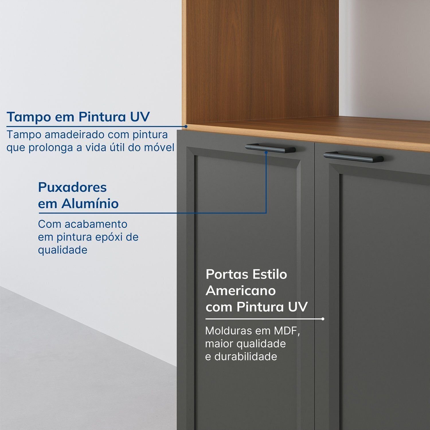 Paneleiro Torre Quente para Forno 70cm Soho Soho CabeCasa MadeiraMadeira - 7