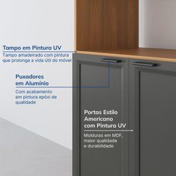 Paneleiro Torre Quente para Forno 70cm Soho Soho Cabecasa Madeiramadeira - 7