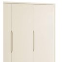 Ver imagem 4 de Guarda-roupa Retrô 3 Portas Théo New Areia Fosco com Madeira - Moveisaqui