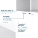Ver imagem 6 de Paneleiro Torre Quente para Forno Planejado 70cm Soho CabeCasa MadeiraOriginals Branco