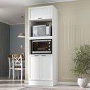 Ver imagem 1 de Paneleiro Torre Quente para Forno Planejado 70cm Soho CabeCasa MadeiraOriginals Branco