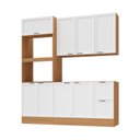 Ver imagem 2 de Cozinha Compacta 3 Peças 1 Aéreo 1 Balcão 1 Paneleiro Torre Quente Soho CabeCasa MadeiraOriginals