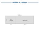 Ver imagem 5 de Cozinha Compacta Planejada 3 Peças 1 Aéreo 1 Balcão 1 Paneleiro Torre Quente Soho CabeCasa MadeiraOriginals Madeiraori