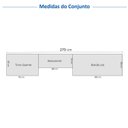 Ver imagem 4 de Cozinha Compacta 4 Peças 2 Aéreos 1 Balcão 1 Paneleiro Torre Quente Soho CabeCasa MadeiraOriginals