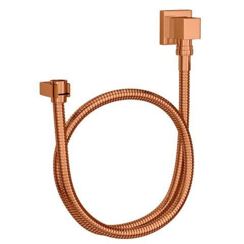 Ligação Flexível para Ducha Manual Quadrada 170cm Red Gold - Deca - 1