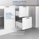 Ver imagem 5 de Cozinha Compacta 10 Peças 5 Aéreos 4 Balcões 1 Paneleiro Duplo Soho CabeCasa MadeiraOriginals