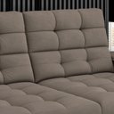 Ver imagem 6 de Sofá Retrátil e Reclinável 3 Lugares 2,05m Maldivas Besthouse Capuccino