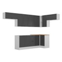 Ver imagem 2 de Cozinha Compacta 8 Peças 5 Aéreos 3 Balcões Soho CabeCasa MadeiraOriginals