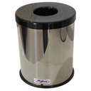 Ver imagem 2 de Lixeira Inox Para Lavabo Aro Anti Inseto Hole Trash 5L