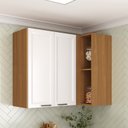 Ver imagem 1 de Armário Aéreo Canto Reto Soho CabeCasa MadeiraOriginals