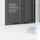 Ver imagem 6 de Armário Aéreo Canto Reto Soho CabeCasa MadeiraOriginals