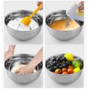 Ver imagem 4 de Tigela Bowl Pro Aço Inox 3 Litros 26x14cm Frg4106