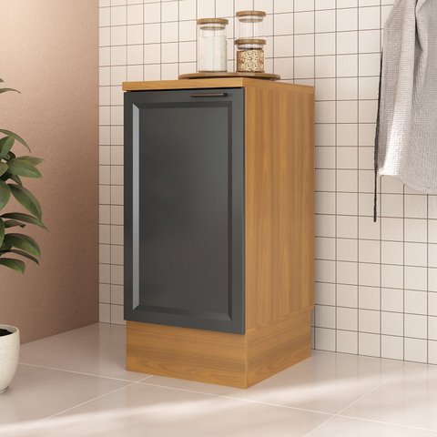 Balcão 1 Porta 41cm com Tampo Soho CabeCasa MadeiraOriginals