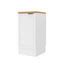 Ver imagem 2 de Balcão Planejado 1 Porta 41cm com Tampo Soho CabeCasa MadeiraOriginals Branco