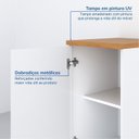 Ver imagem 6 de Balcão Planejado 1 Porta 41cm com Tampo Soho CabeCasa MadeiraOriginals Branco
