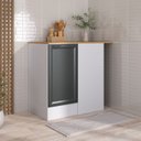 Ver imagem 1 de Balcão Canto Reto com Tampo Soho CabeCasa MadeiraOriginals