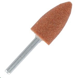 Pedra Oval de Ponta Grossa para Esmerilhar 9,5mm 3/8"" 952 - 2615000952000 - DREMEL Ponta 952 Cônic 