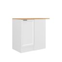 Ver imagem 2 de Balcão Canto Reto Planejado com Tampo Soho CabeCasa MadeiraOriginals Branco