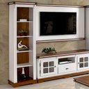 Ver imagem 2 de Estante Manchester 4 Prateleiras MDF 53cm Branca Linz Móveis
