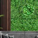 Ver imagem 5 de 19 Placas de Trevo Verde Artificial Realista para Revestimento Interna de Alto Padrão e Beleza