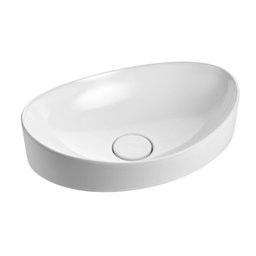 Cuba de Apoio para Banheiro Oval 48x33 em Cerâmica Icasa - 4