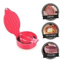 Ver imagem 6 de Forma Moldar Hambúrguer Carne Prensa Antiaderente Redonda Grill Sanduiche Artesanal Caseiro Gourmet 