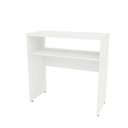 Ver imagem 4 de Aparador Buffet Balcão Sala de Estar Escritório 90x42cm Netmobil - Branco