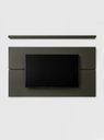 Ver imagem 2 de Painel para TV com Prateleira 180cm Retro MDF Verde Dallas - On Móveis