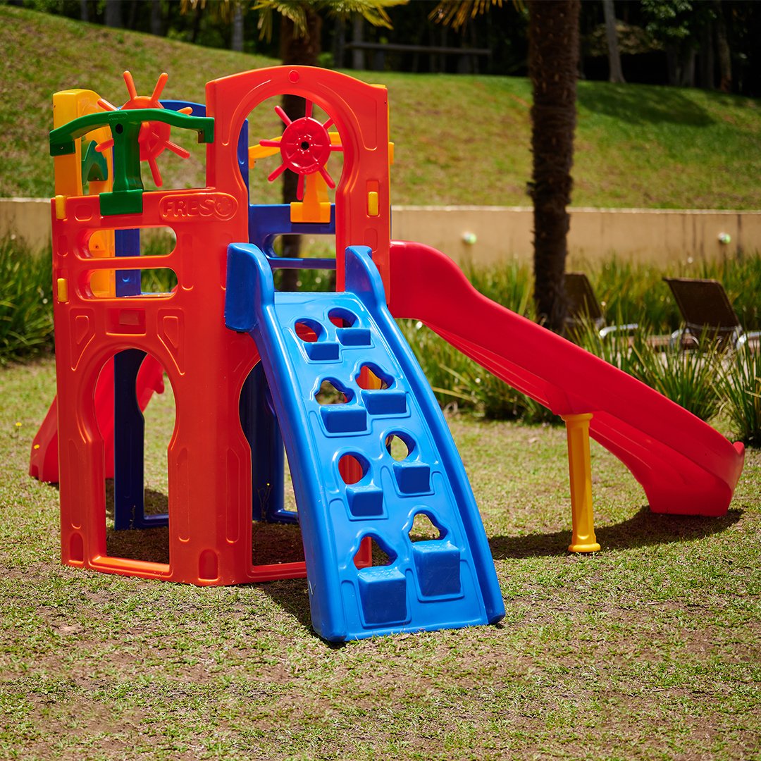 Playground Premium Ouro Freso com Escorregador Infantil - 3