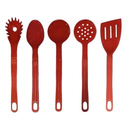 Jogo Panela Cereja Cerâmica Talher Vermelho Javali AAL 26A30 - 3