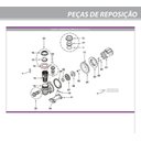 Ver imagem 3 de Anel de Vedacao Interno da Tampa do Pre Filtro - Sodramar So020434