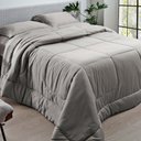 Ver imagem 3 de Edredom Solteiro 300 Fios Satinée Liso - Kacyumara Fend Stone/4016